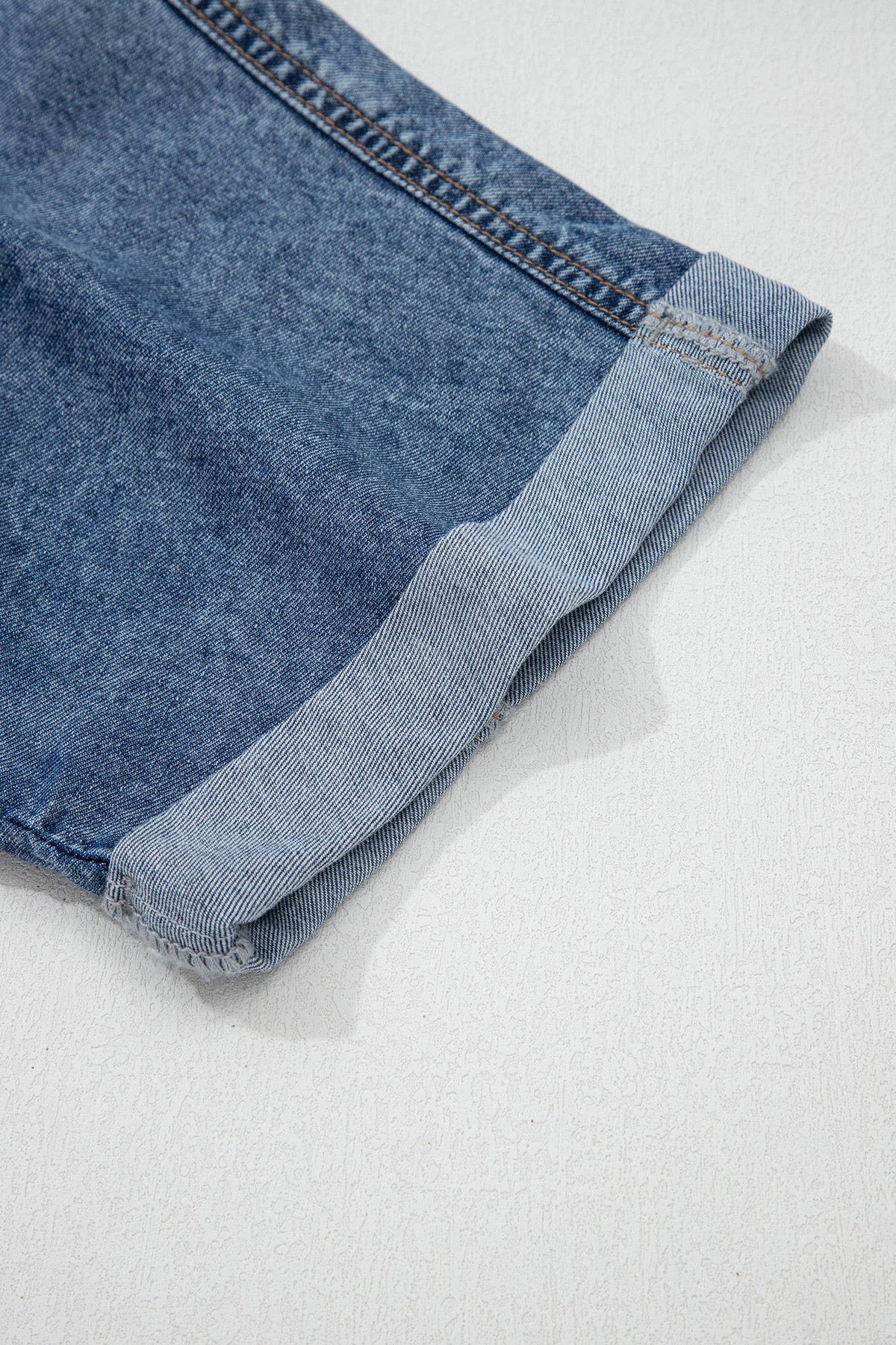DANNIE RAE DENIM SHORT SLEEVE BUTTON SHIRT