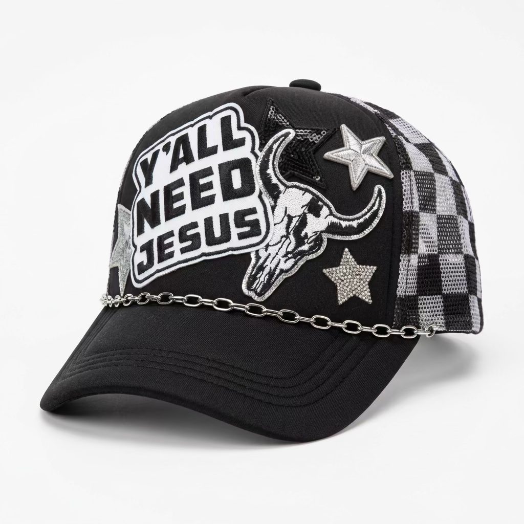 DIXIE JO CHECKERED HAT