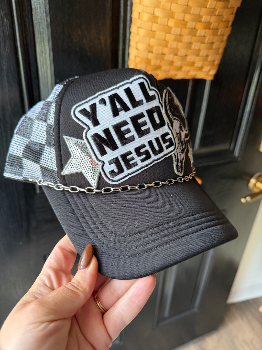 DIXIE JO CHECKERED HAT