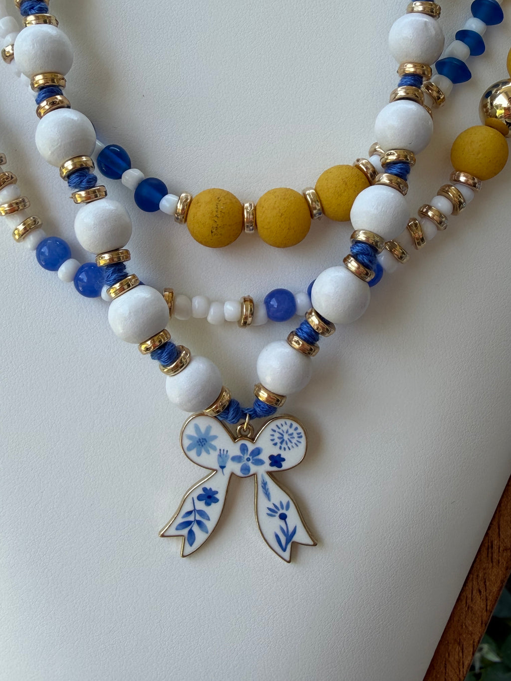 SANTORINI NECKLACE- HANDMADE COLLECTION