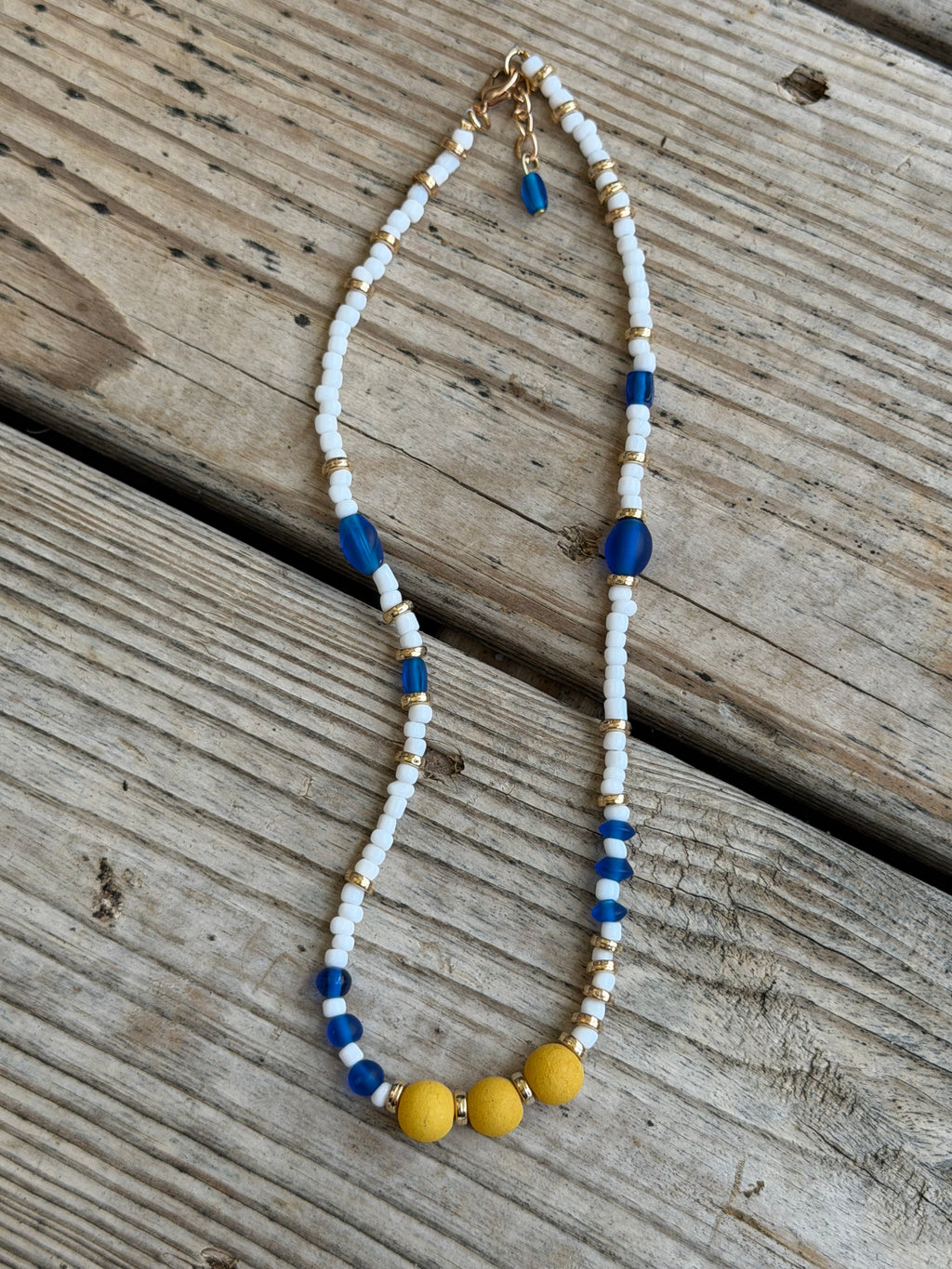 SANTORINI NECKLACE- HANDMADE COLLECTION