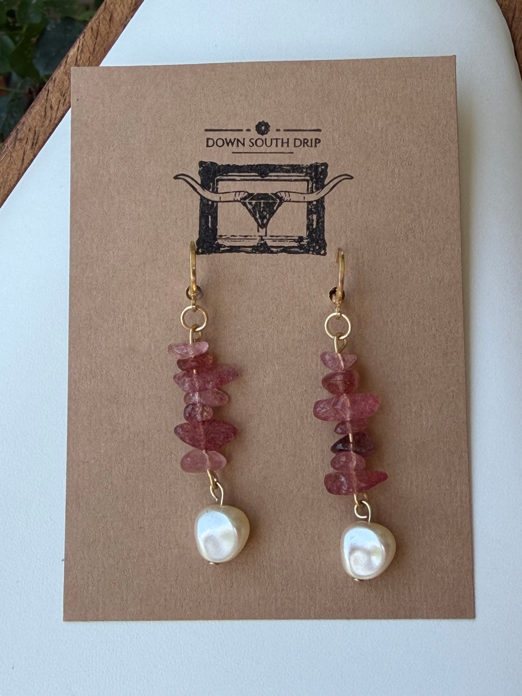 MARLEY ROSE EARRING- HANDMADE COLLECTION