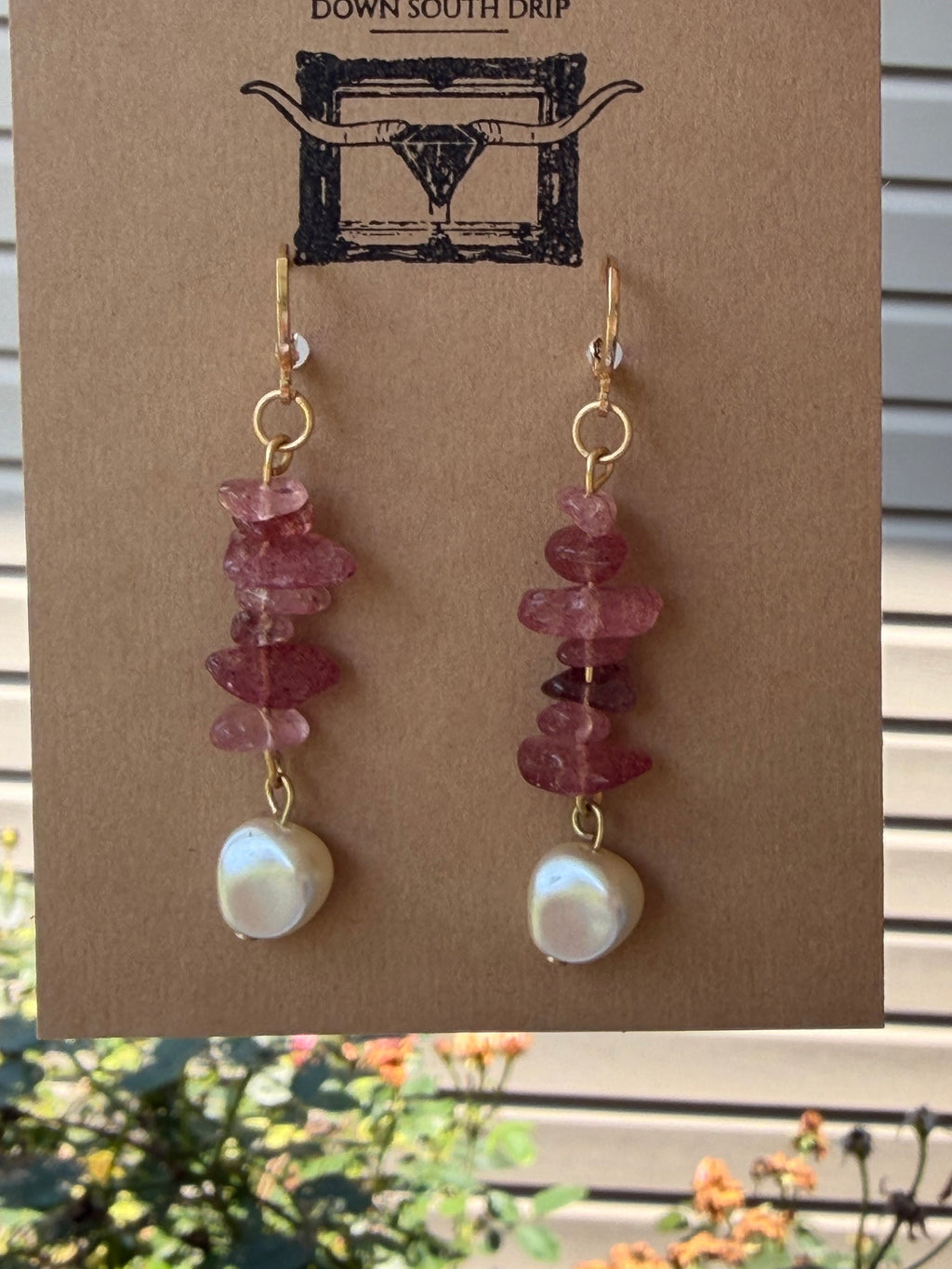 MARLEY ROSE EARRING- HANDMADE COLLECTION