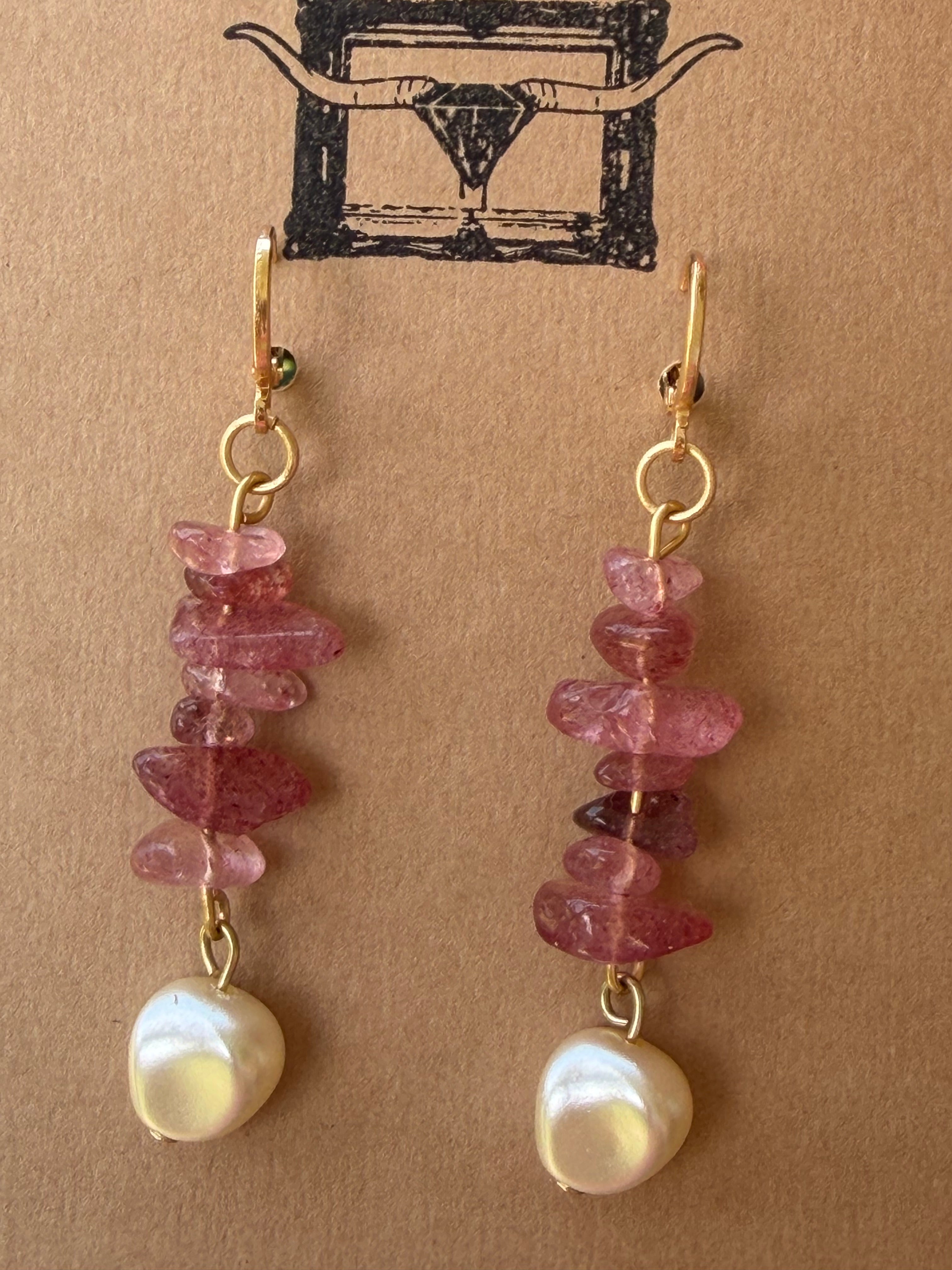 MARLEY ROSE EARRING- HANDMADE COLLECTION