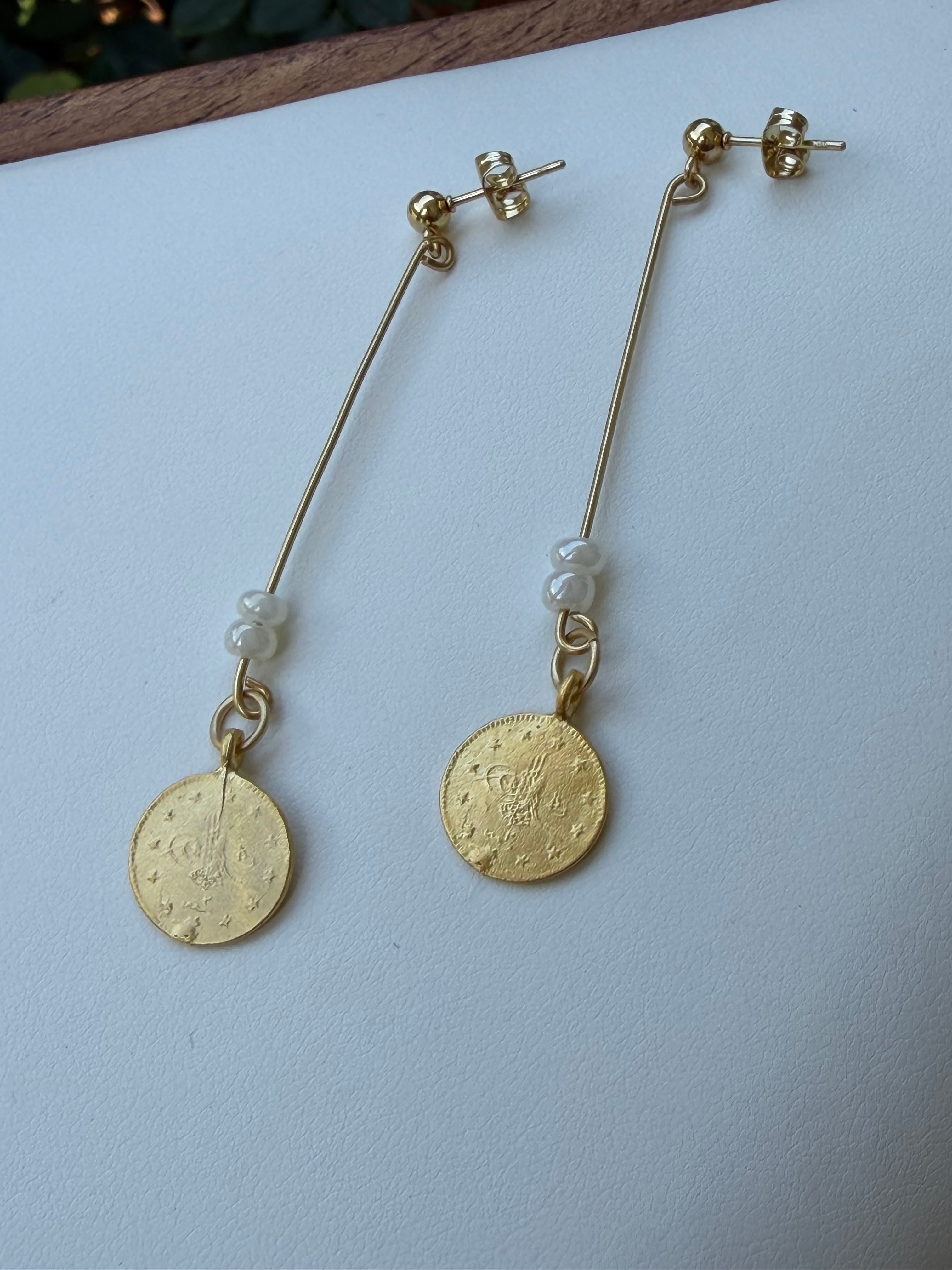 HATTIE GRACE EARRING- HANDMADE COLLECTION