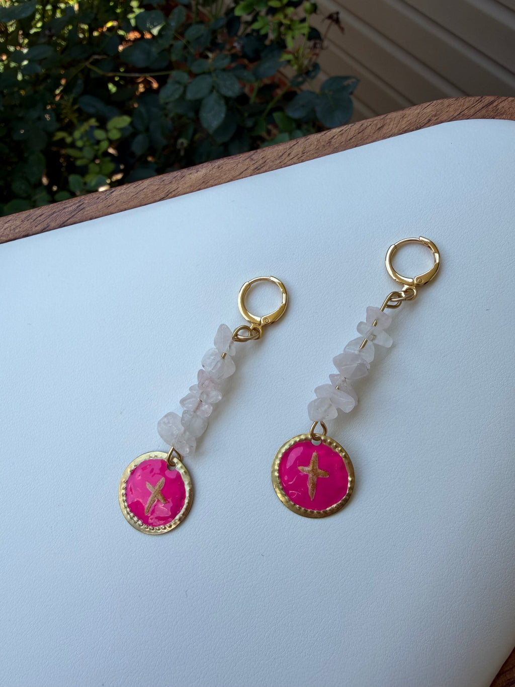 WILLA FAITH EARRING (PINK)- HANDMADE COLLECTION
