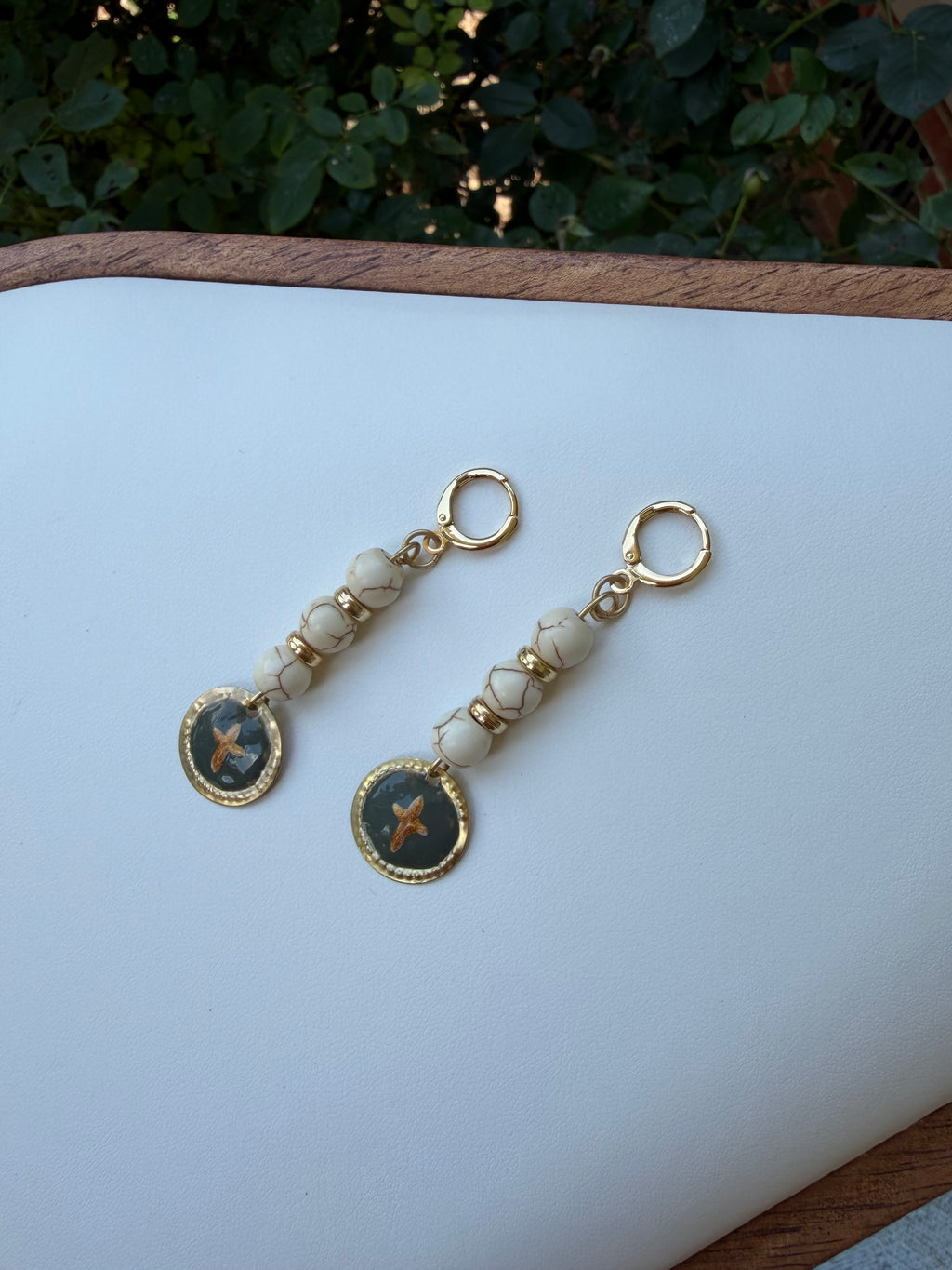 WILLA FAITH EARRING (GREEN)- HANDMADE COLLECTION