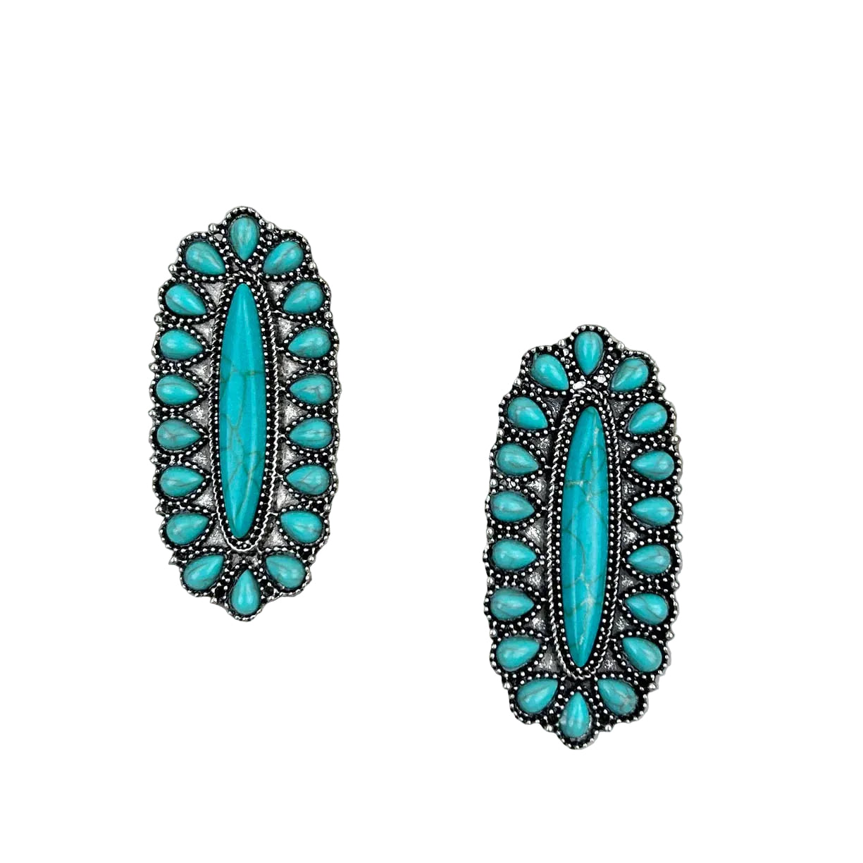 DELILAH JUNE EARRING- BLUE