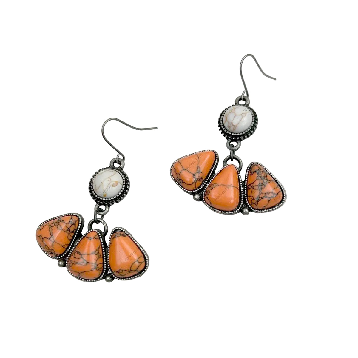 CLANCY EARRING- ORANGE