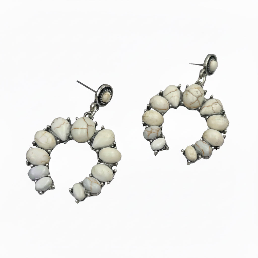 LILY GRACE EARRING- WHITE