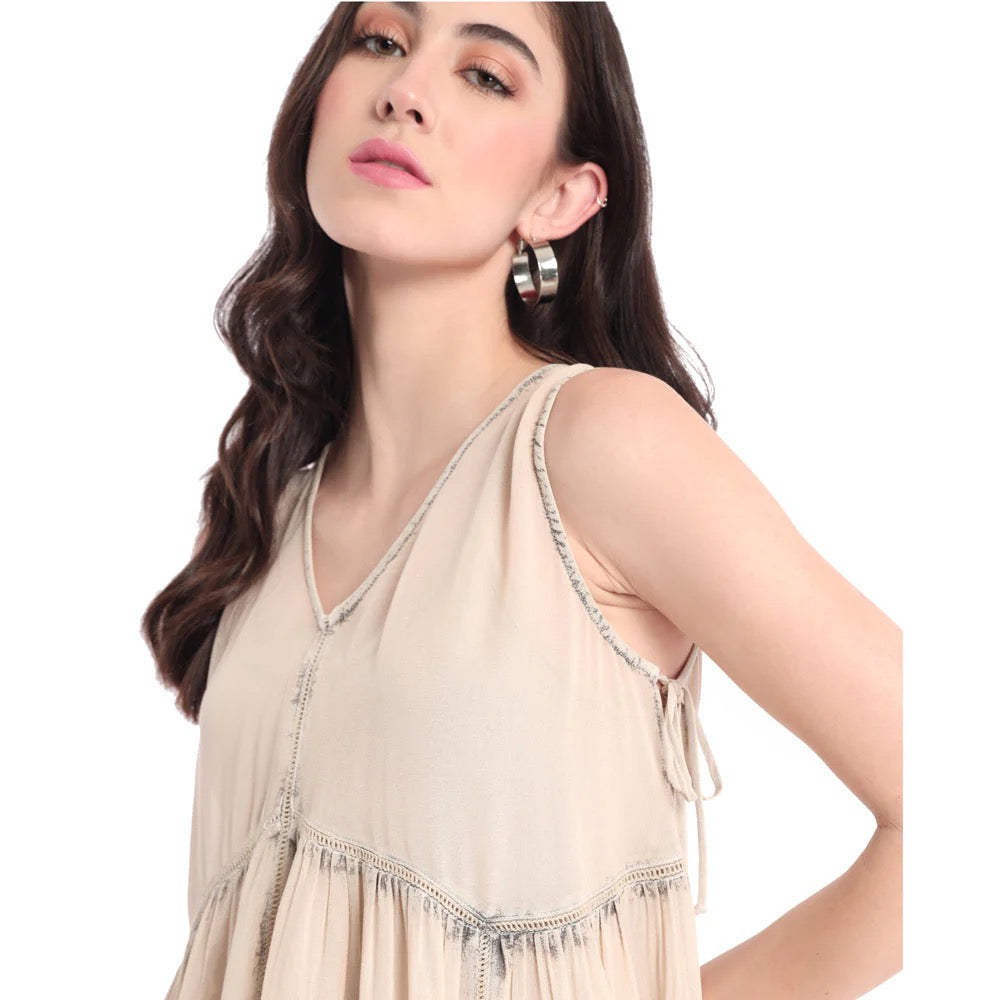 MABEL WASHED STITCH TOP