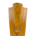 BLANCHE NECKLACE- BLUE