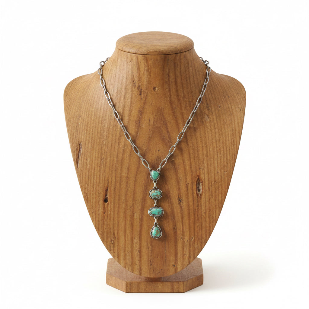 TILLY NECKLACE- GREEN