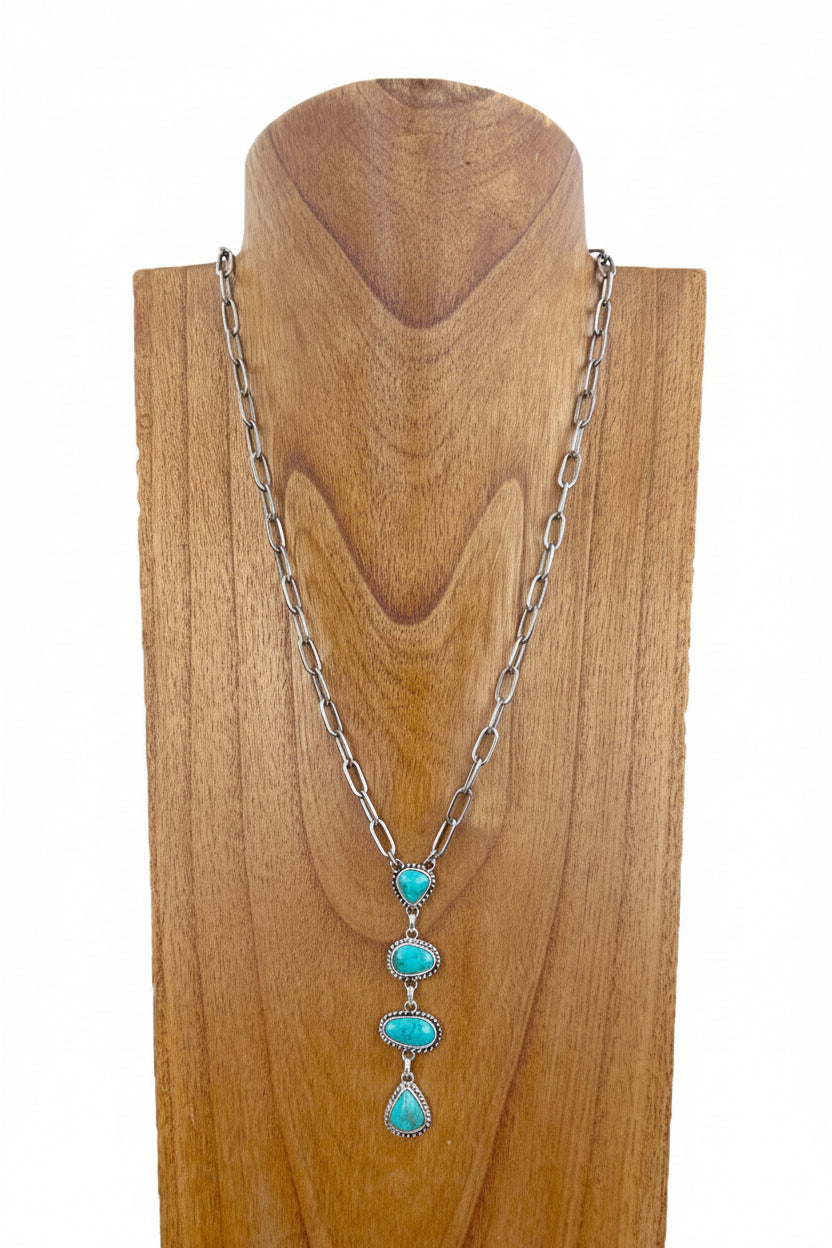 TILLY NECKLACE- BLUE