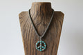 LAINEY NECKLACE- BLUE/BROWN
