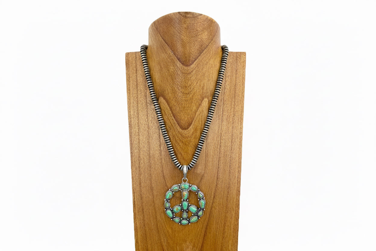 LAINEY NECKLACE- GREEN