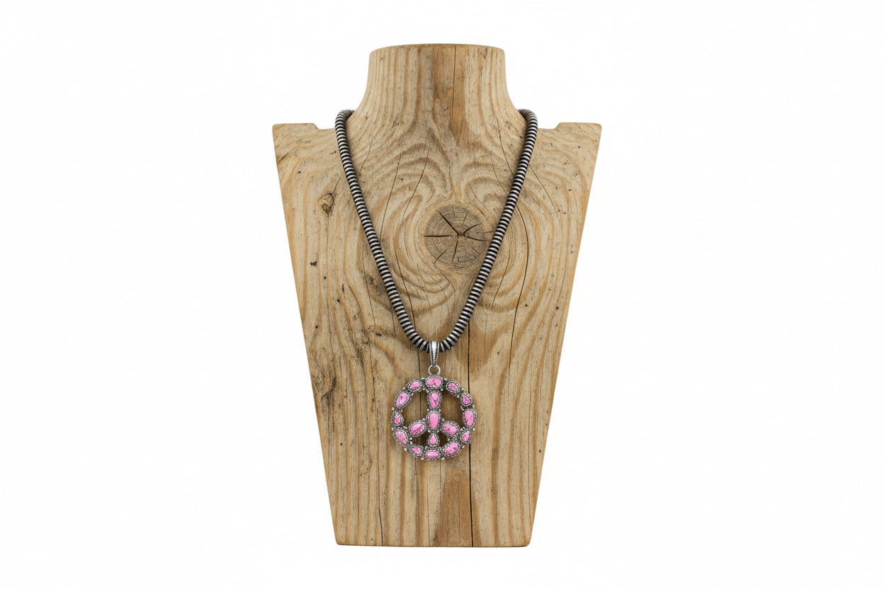 LAINEY NECKLACE- PINK