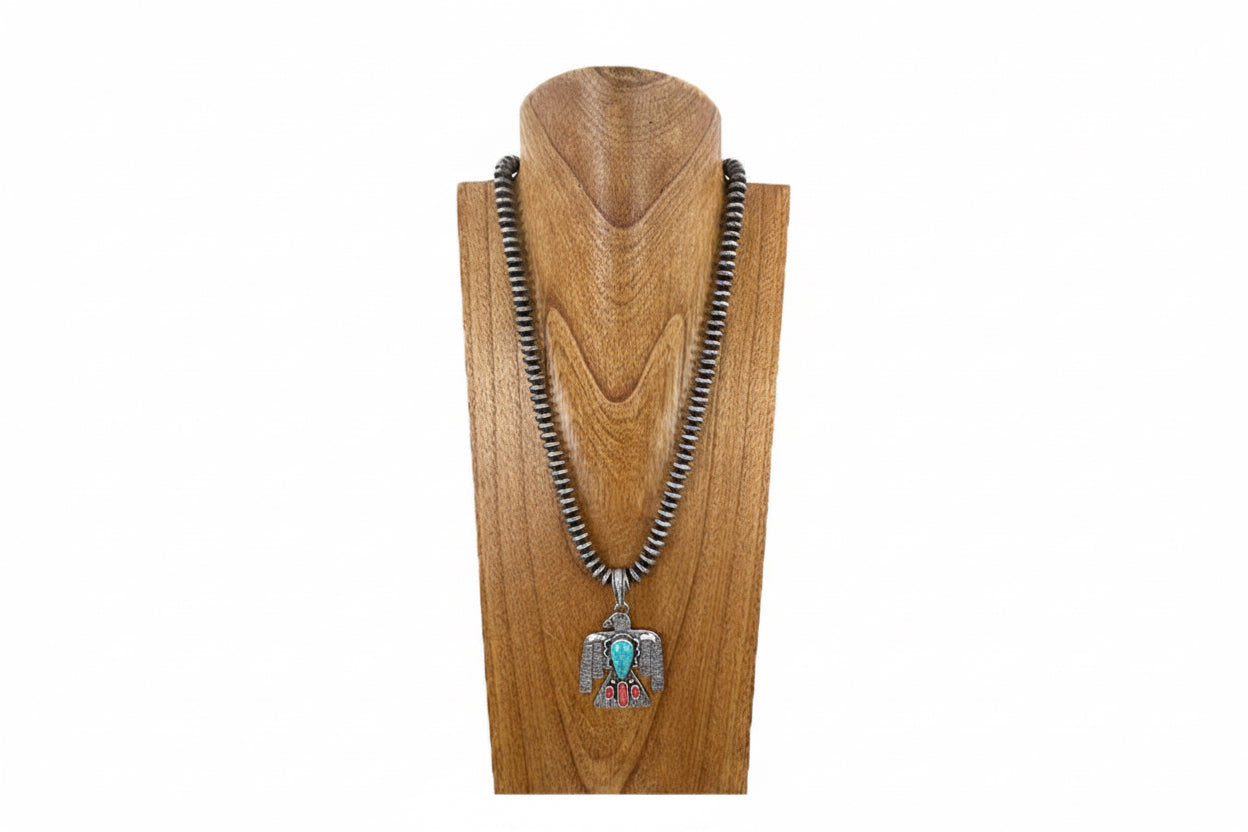 SANCHO NECKLACE- BLUE