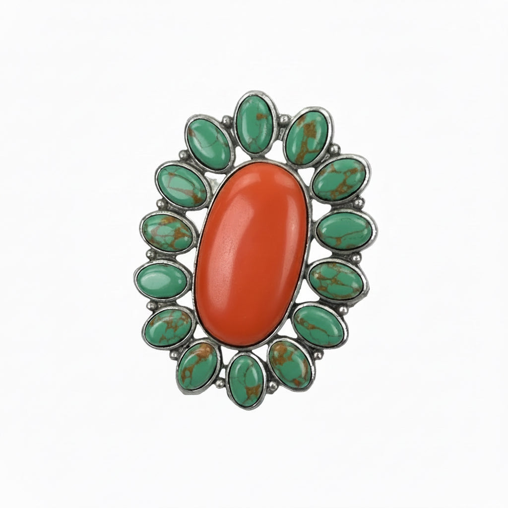 LORETTA RING- ORANGE