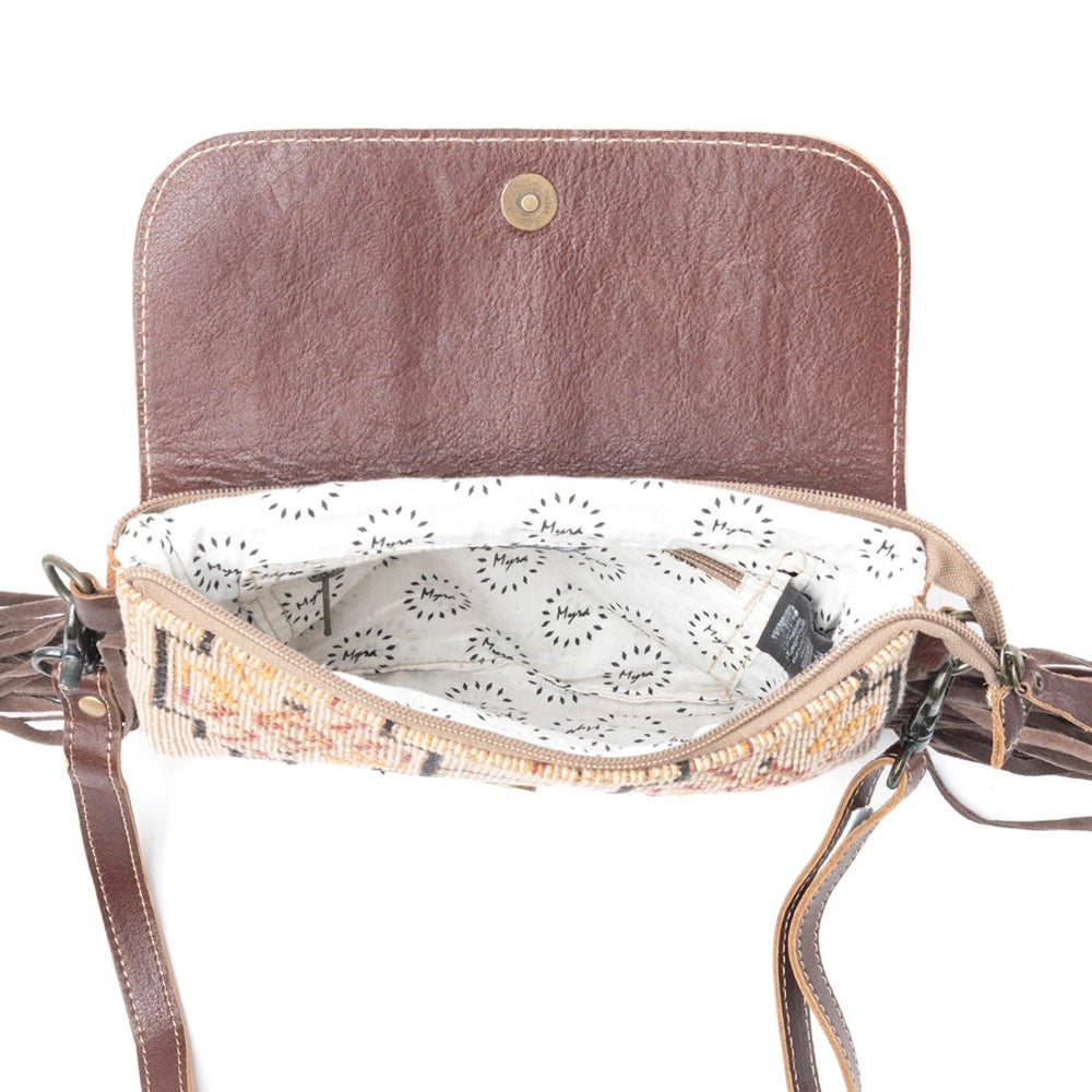 MAVIS LEATHER & FRINGE BAG