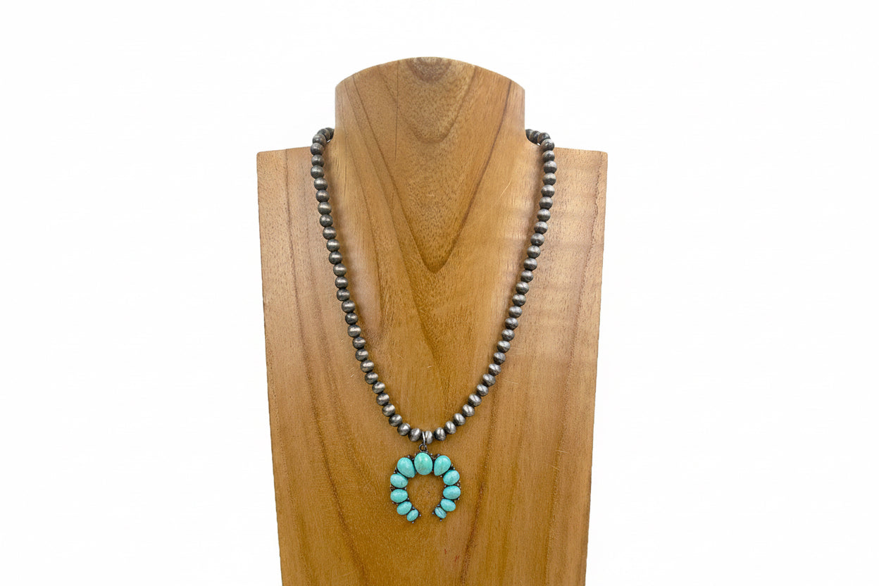 LILY GRACE NECKLACE- BLUE